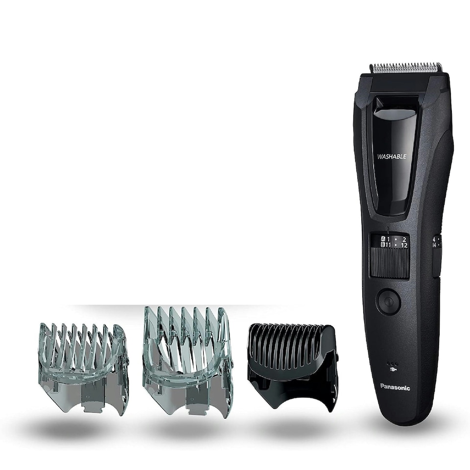 image 1 of Panasonic ER-GB62 & ER-GN30 Black Body, Facial Hair Trimmer Set