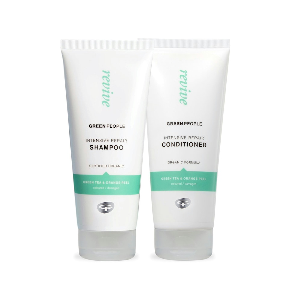 image 1 of Green People Intensive Care Hair Shampoo Conditioner 2x200ml