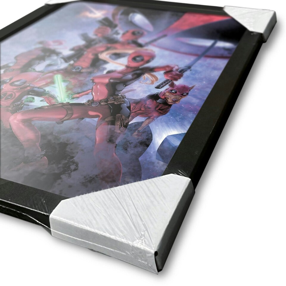 image 1 of Deadpool (Family) Framed 30x40cm Print