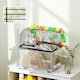 image 7 of PawHut Hamster Cage with 31cm Deep Tray, Tube, 58 x 43 x 57cm