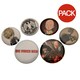 image 1 of One Punch Man Anime Manga Button Badge Set (Pack Of 6) - Multicolour - One Size