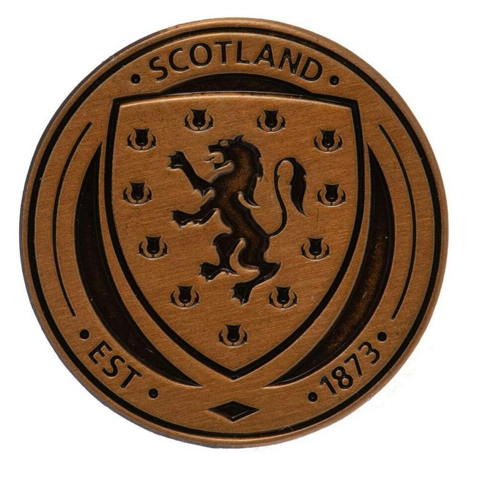 Scotland FA Badge - Gold - One Size