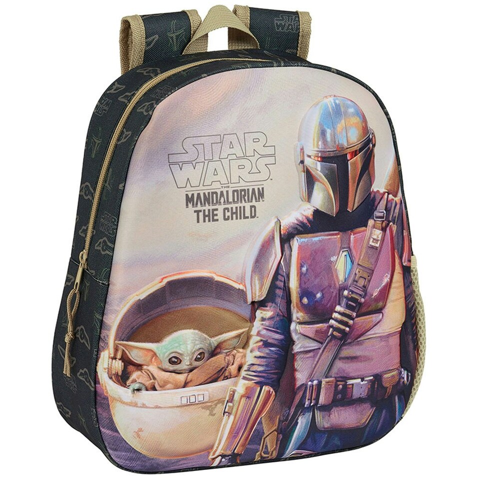 image 1 of Star Wars The Mandalorian Childrens/Kids The Child Backpack - Multicoloured - One Size