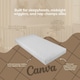 image 6 of Opulent Home Cot Mattress Waterproof Anti-Allergy Baby Mattress Cover for Newborns - White -120cmx60cm