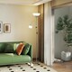 image 8 of HOMCOM Mother-Child Floor Lamp Duo Light Steel Frame w/ 2 Switches Round Base