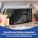 image 9 of Russell Hobbs RHMTAF2302B 23L 4-in-1 Touch Control Digital Combination Microwave with Air Fryer Function in Black