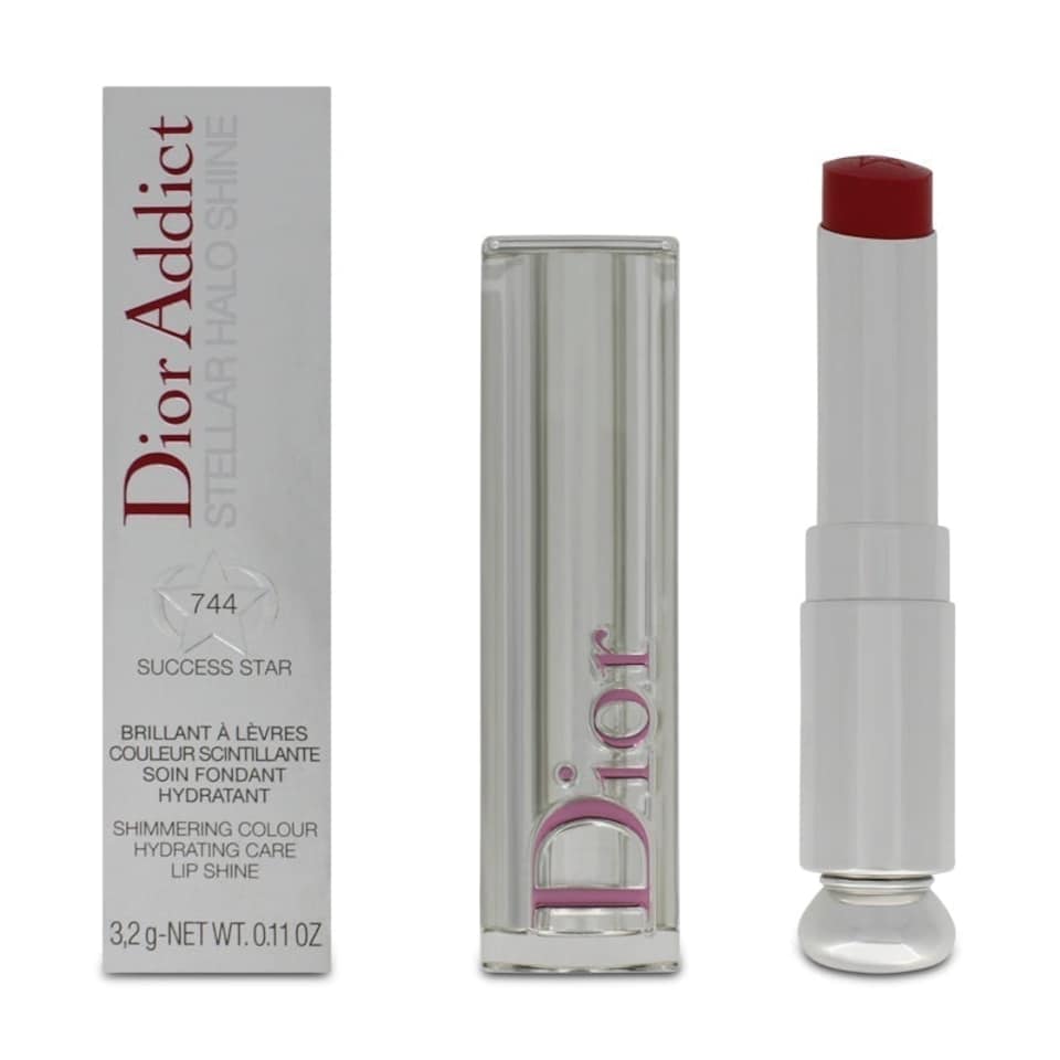 image 1 of Dior Addict Stellar Halo Shine Coral Pink Lip Shine 744 Success Star N/A