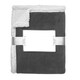 image 2 of MidOcean Zermatt Coral Fleece Blanket - Grey - One Size | Grey | One Size