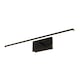 image 1 of BHS Dougie Rechargeable Picture Wall Light | Black | Black | 1