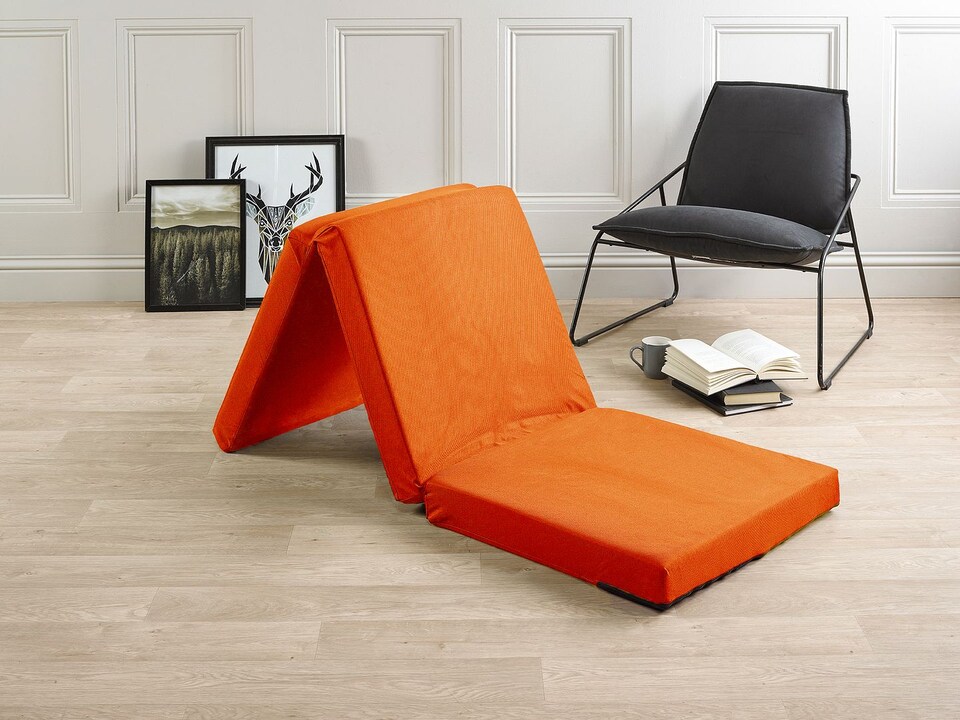 image 1 of Kids Futon Mattress 190 x 63cm | Foldable Floor Bed for Sleepovers