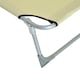 image 8 of Outsunny Camping Cot Picnic Sun Lounger Portable Folding Chaise Chair Patio