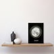 image 2 of Emily Dickinson Moon Poem Quote Home Decor Black Framed Wall Art Print A4