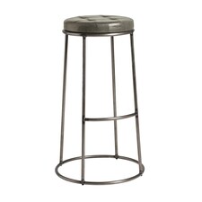 Ducat 75 - Clear Lacquered Metal Frame - Vintage Silver Seat. Silver