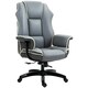 image 1 of Vinsetto High Back Office Chair with Height Adjustable, Reclining, Grey