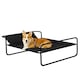 image 6 of PawHut Raised Dog Bed w/ Slope Headrest, for Small, Medium Dogs, 91 x 69 x 29cm
