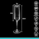 image 4 of Argon Tableware Soho Crystal Champagne Flutes - 210ml | Clear | Clear | 6
