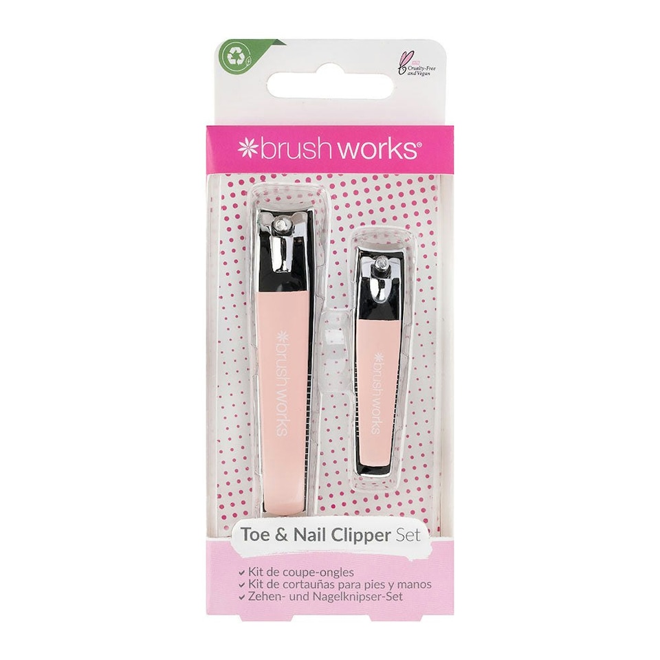 image 1 of Brushworks Toe & Nail Clipper Set