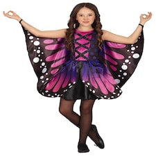 Fancy Dress Child Purple Butterfly - 3-4 Years