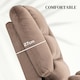 image 8 of HOMCOM Riser and Recliner Chair Lift Chair with Vibration Massage, Heat, Brown Brown
