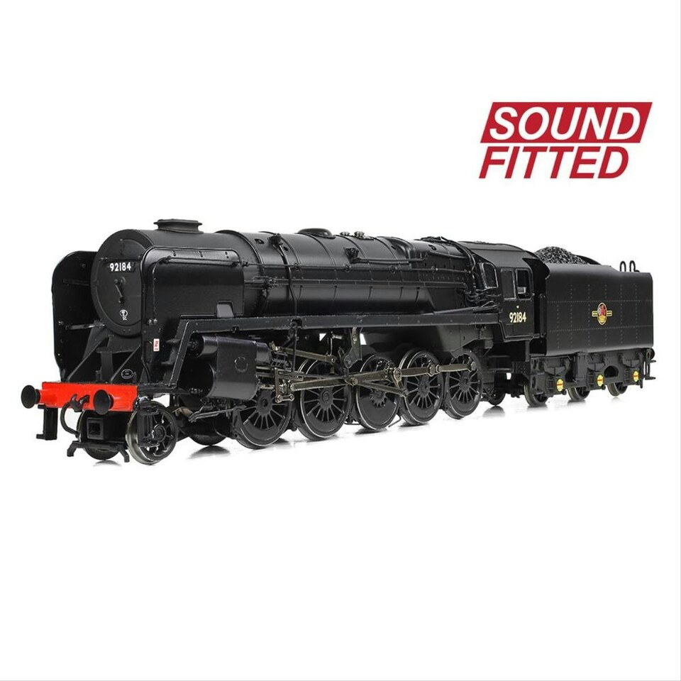image 1 of Bachmann 9F Class 92184 BR Late Black BR1F Tender (DCC-Sound)