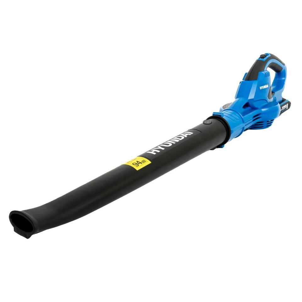 image 1 of Hyundai 20V Cordless Leaf Blower, 200Km/h Air Speed, 2Ah Li-Ion Battery and Charger