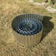 image 4 of Galvanised Metal Corrugated Garden Lawn Edging (5m x 16.5cm) - 8 Rolls