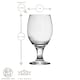 image 3 of LAV Misket Craft Beer Glasses - 400ml - Clear - Pack of 6