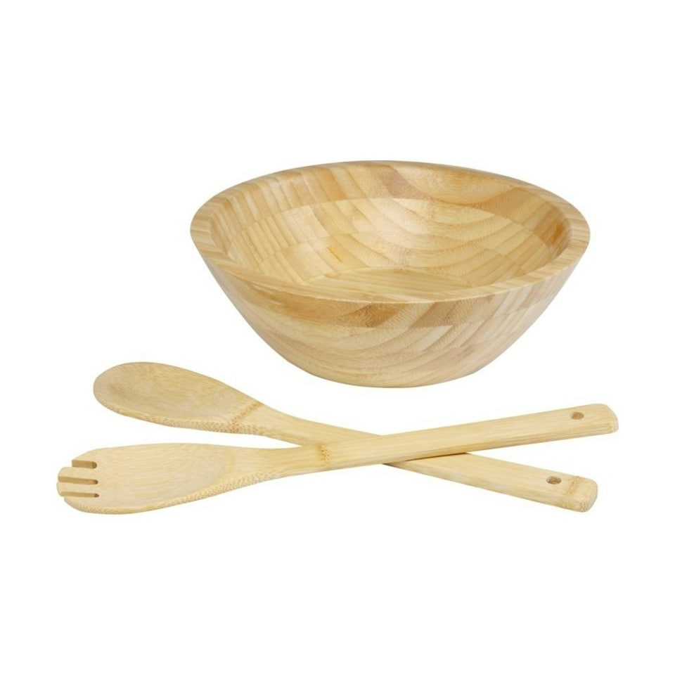 image 1 of Seasons Argulls Salad Bowl Set - Light Brown - One Size