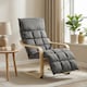 image 1 of HOMCOM Accent Chair, Leisure Lounge Chair Armchair with Footrest