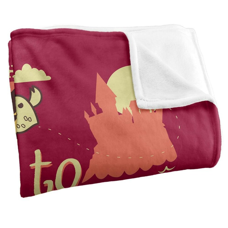 image 1 of Harry Potter Back To Hogwarts Chibi Group Blanket - Multicoloured - One Size