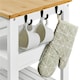 image 6 of Yaheetech 84.5 cm H Kitchen Storage Serving Cart