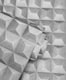 image 2 of Vymura M95684 Romero 3D Geo Wallpaper, Grey