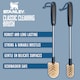 image 5 of Water Bottle Jar Cleaning Brush | Brown | Beige | One Size | 1