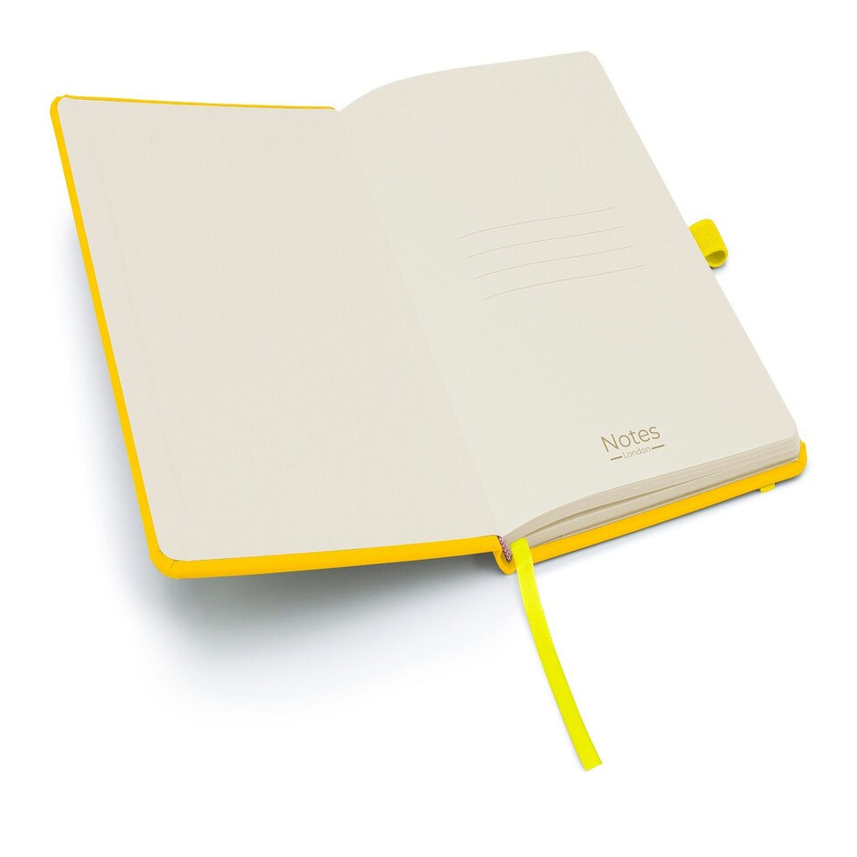 image 1 of Notes London A5 Wilson Lined Page Notebook Yellow