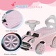 image 7 of AIYAPLAY Ride On Car Foot To Floor Sliding Car Push Along Car with Air Horn, Anti-Over-Backwards Design, for Toddler from 18 to 36 Months - Pink