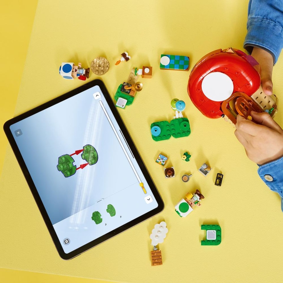 image 1 of Lego Super Mario 72041 Party At Toad's House 276 Piece Set