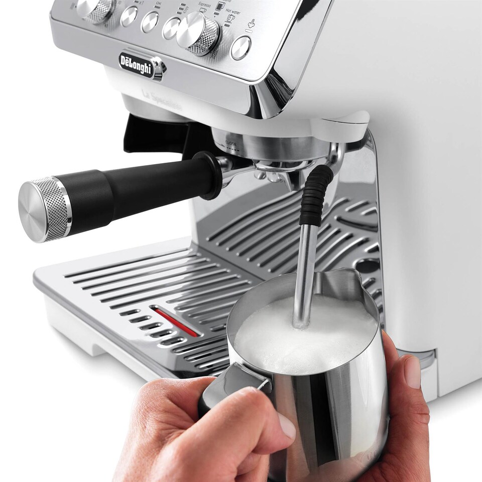 image 1 of Delonghi La Specialista Arte Bean to Cup Manual Coffee Machine, White