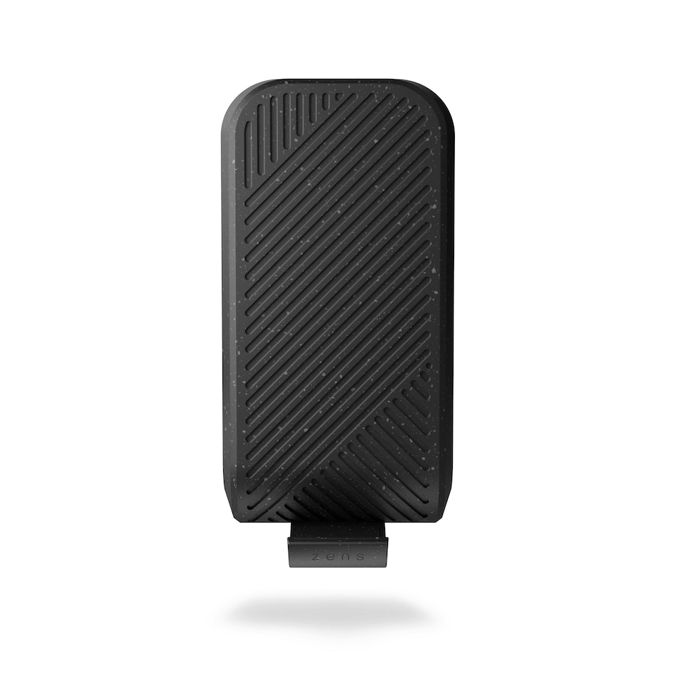 image 1 of Zens Modular Bundle: Stand Main Station Wireless Charger + Single Extension Wireless Charger (incl Wall Charger) - black