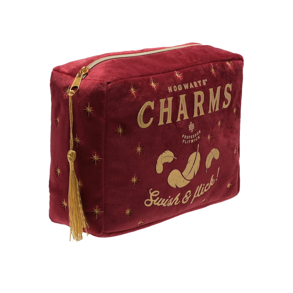 image 1 of Warner Bros Harry Potter Alumni Wash Bag Charms