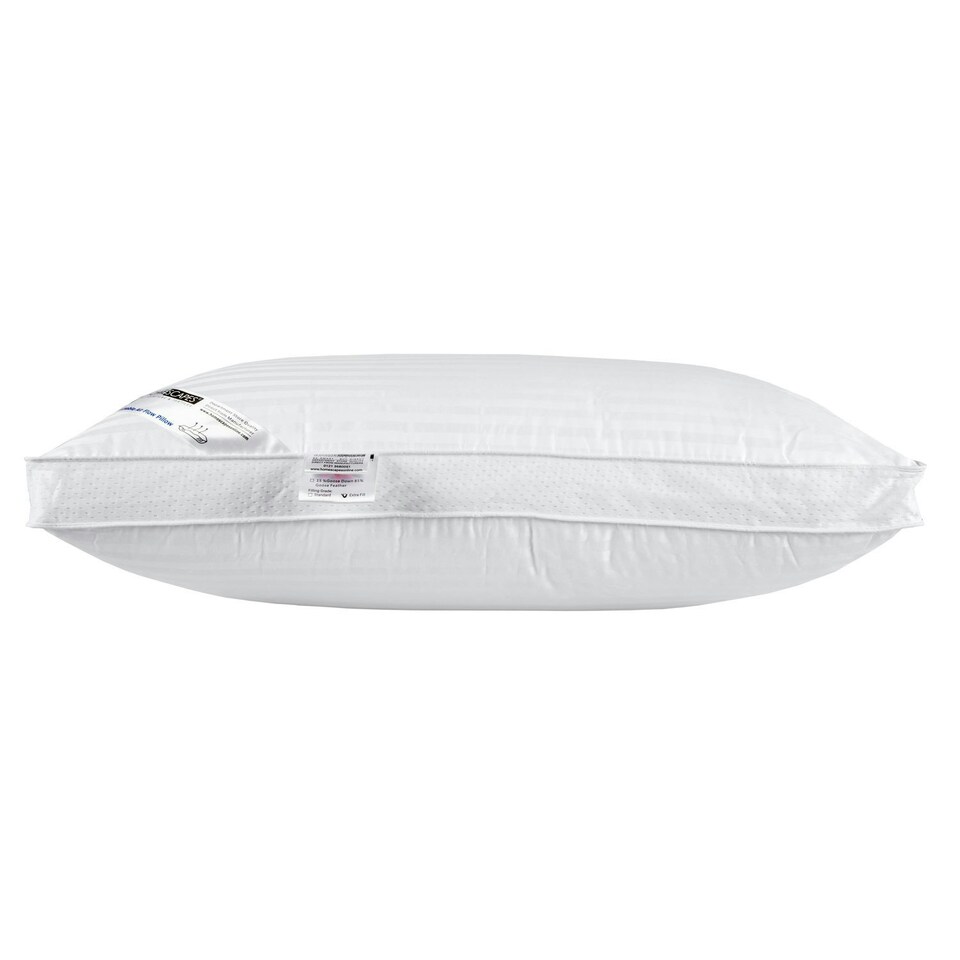 image 1 of Homescapes Air Flow Pillow Super Microfibre, 48 x 74 cm White