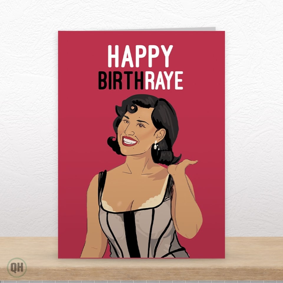 image 1 of Happy BirthRaye - Funny Raye Birthday Card