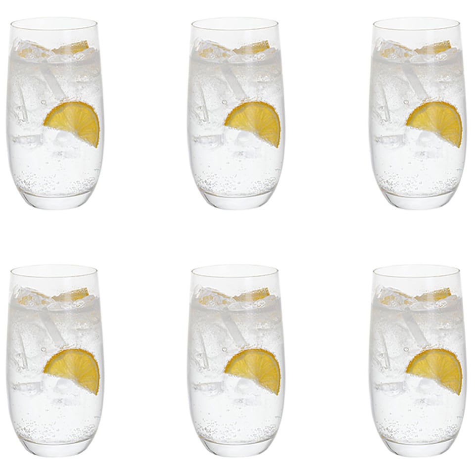 image 1 of Dartington Crystal Highball Glasses 500ml Set Of Six