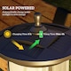 image 3 of Outsunny 1.3 M LED Outdoor Street Light, Waterproof IP44, Cool White Black | Black