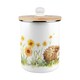 image 6 of Hedgehog & Mouse Compost Caddy - Metal 2L Decorative Kitchen Food Waste Bin