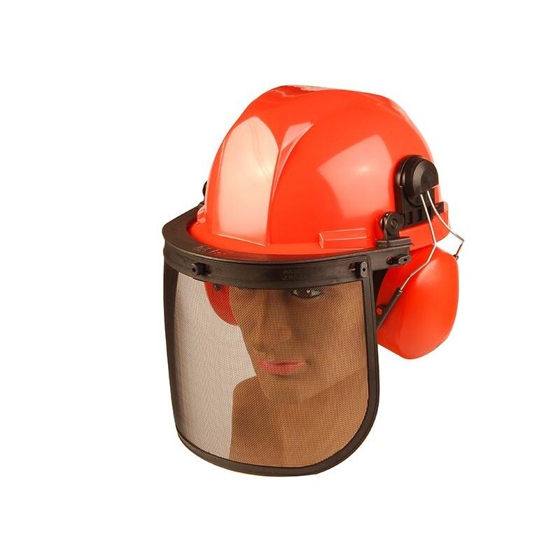 Alm Manufacturing Ch011 Chainsaw Safety Helmet - Multi Colour - One Size