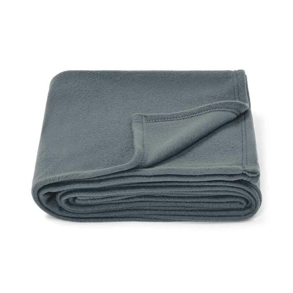 image 1 of Brand Lab Polar Fleece Blanket - Charcoal - One Size