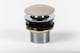 image 1 of Balterley Push Down Basin Waste (Unslotted) - Light Fawn