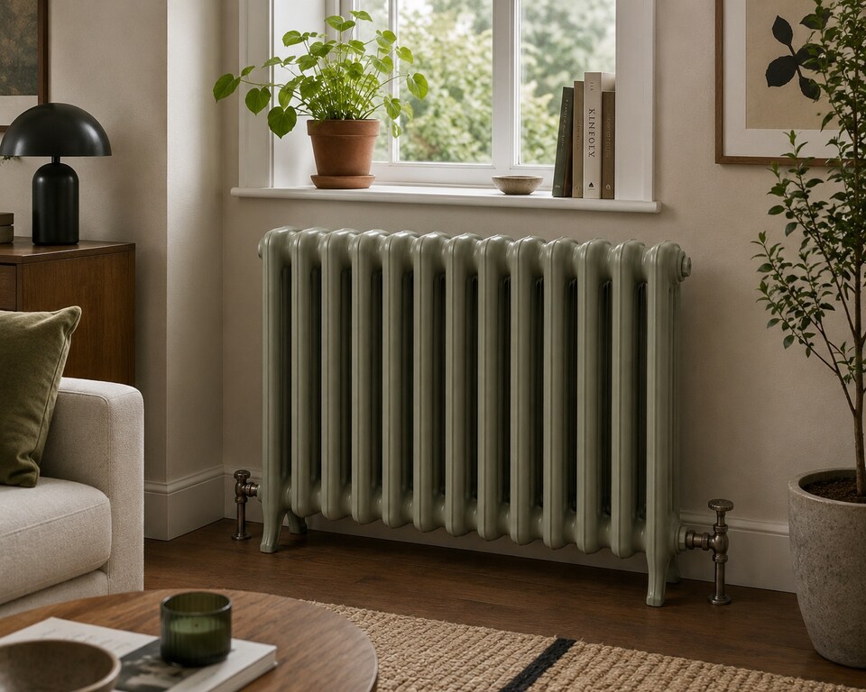image 1 of Innov8 Coatings Radiator Paint - 750 ml - Sage Green - Satin Finish | Green | Sage Green | 750ml | 1