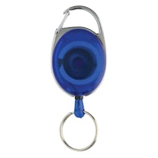 XD Collection Recycled ABS Plastic Keyring - Blue - One Size