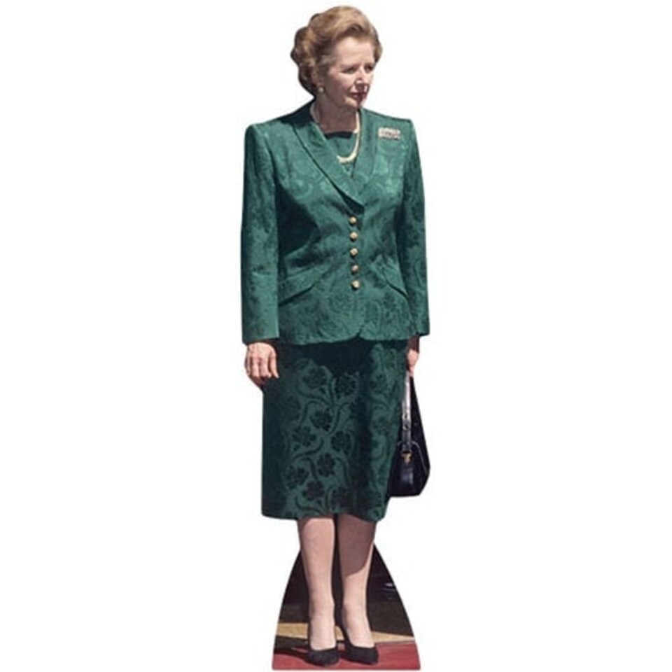 Margaret Thatcher Lifesize Cardboard Cutout - 174cm